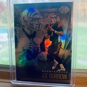 Joe Burrow Panini Illusions Thick Football Card